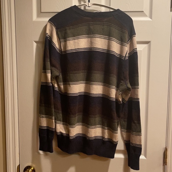 Eddie Bauer Medium stripe Crewneck sweater - Picture 3 of 3